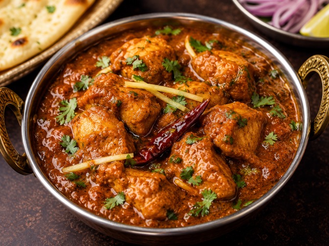 48. ENTE VINDALOO – Taj Samarkand Restaurant Neuss