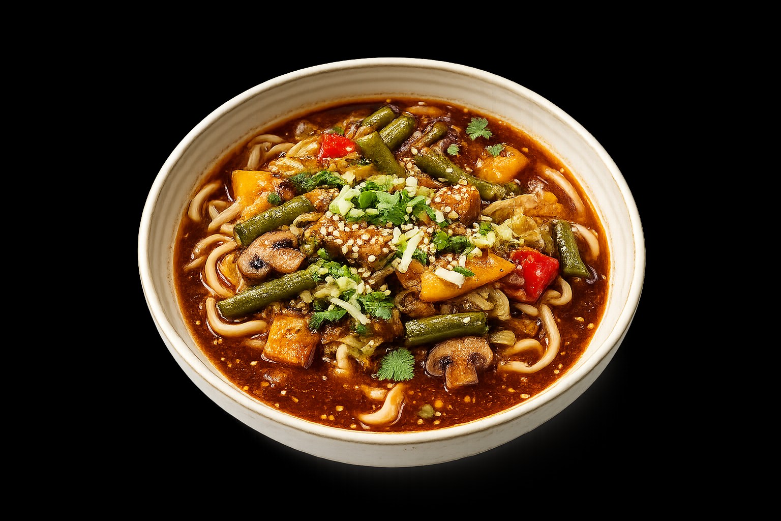 323. Lagman (Suppe) Vegetarisch – Taj Samarkand Restaurant Neuss