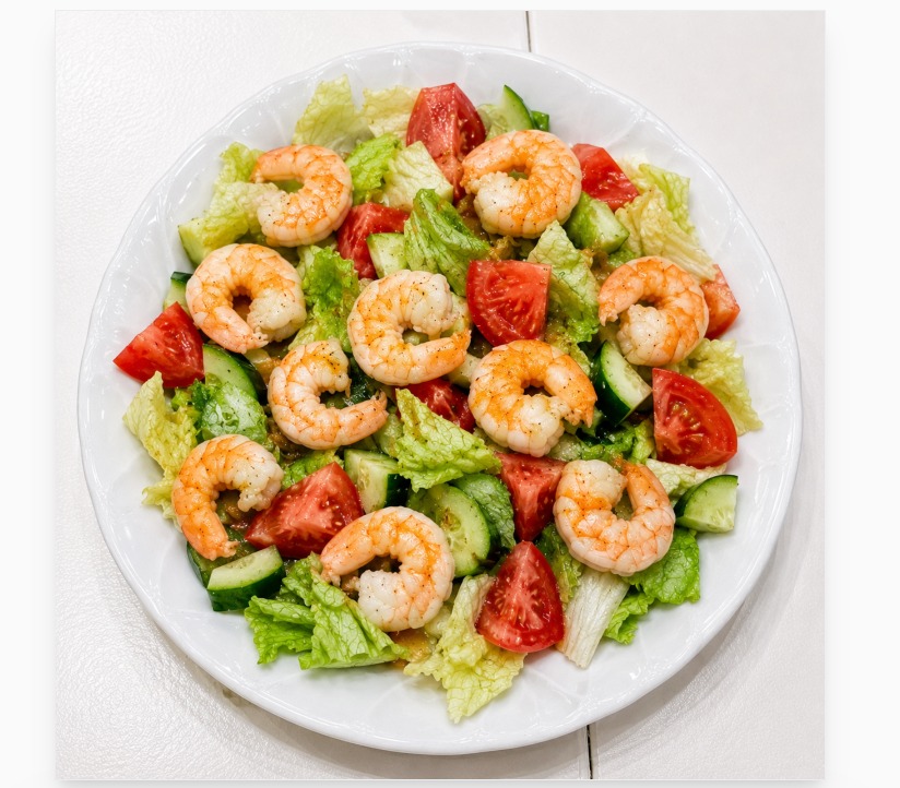 11. SCAMPI SALAT – Taj Samarkand Restaurant Neuss