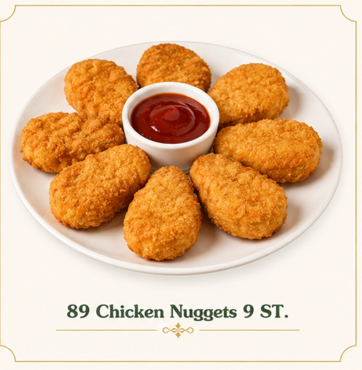 89. CHICKEN NUGGETS 9 ST. – Taj Samarkand Restaurant Neuss