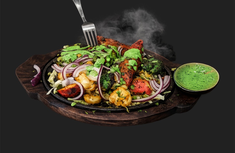 25. TANDOORI SPEZIAL GRILLPLATTE – Taj Samarkand Restaurant Neuss