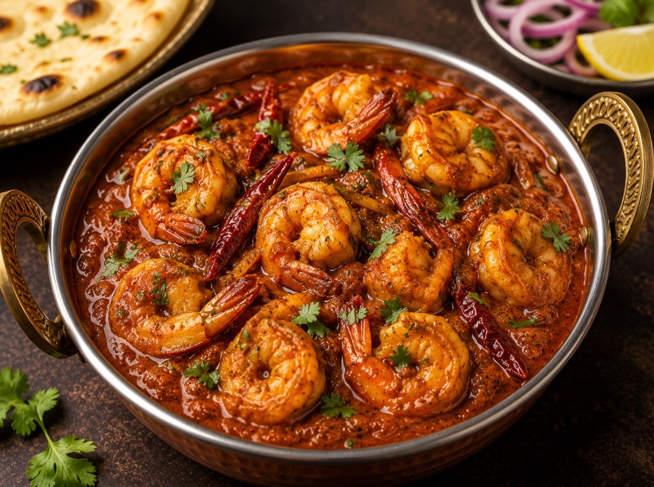 43. SCAMPI VINDALOO – Taj Samarkand Restaurant Neuss