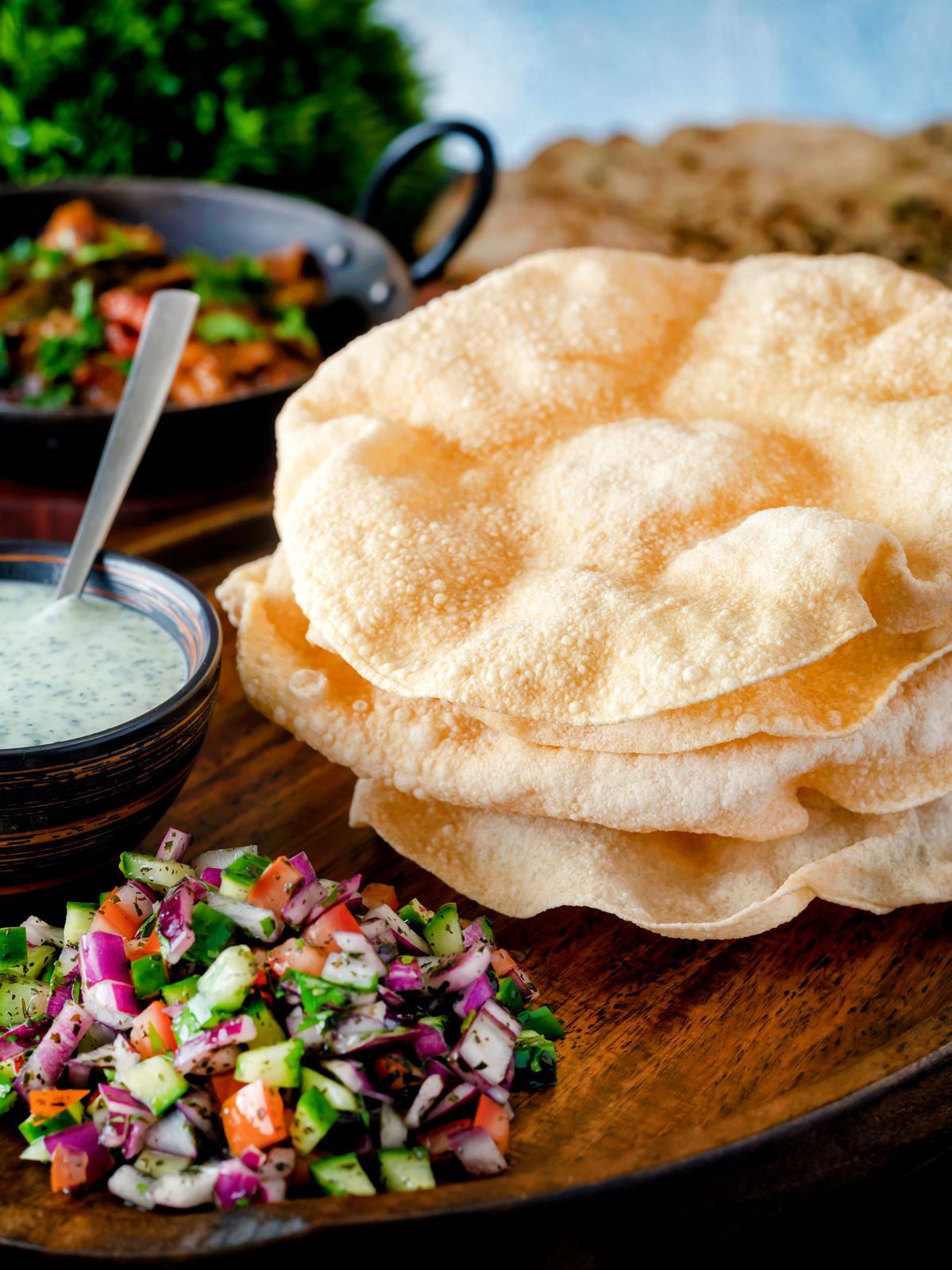 1. Papadams 2 St. Vegan – Taj Samarkand Restaurant Neuss