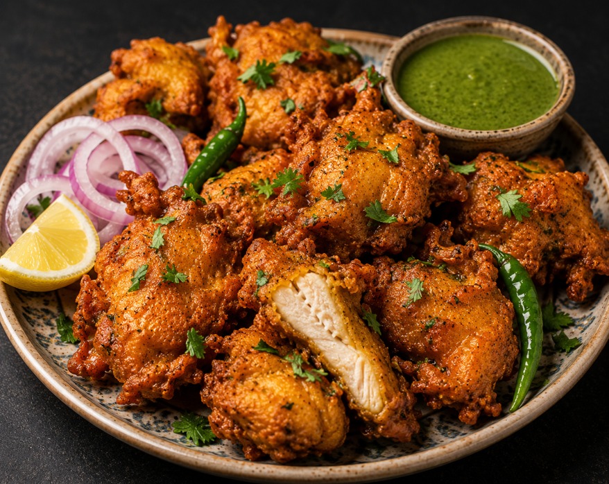 4. CHICKEN PAKORA – Taj Samarkand Restaurant Neuss